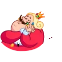 🥰 emoji King Telegram sticker 8 of 21