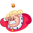 🤔 emoji King Telegram sticker 21 of 21
