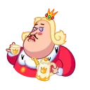 ☕️ emoji King Telegram sticker 20 of 21