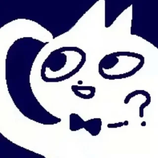 Sticker from CONFUSED CAT