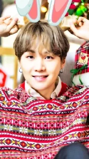 Sticker from Suga🎄Christmas🌸