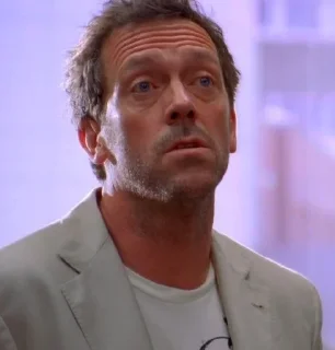 🙄 emoji Dr. House Telegram sticker 11 of 26