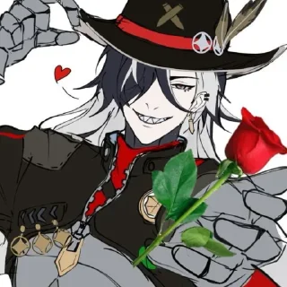 🌹 emoji Эй! Стоп пипол!✋⛔ Telegram sticker 8 of 17