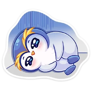 😰 emoji Юки ➩ @Earth928B Telegram sticker 15 of 47