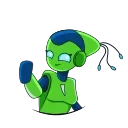 👍 emoji BOT PLANET Telegram sticker 13 of 15