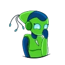 😍 emoji BOT PLANET Telegram sticker 12 of 15