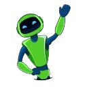 👋 emoji BOT PLANET Telegram sticker 1 of 15