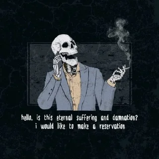 Sticker from Mr.Skeleton TONY