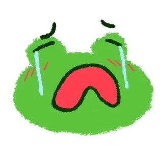 😭 emoji Жабеня @artstriks @stickerssave Telegram sticker 9 of 120