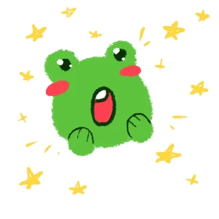 🤩 emoji Жабеня @artstriks @stickerssave Telegram sticker 16 of 120