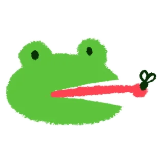 😶 emoji Жабеня @artstriks @stickerssave Telegram sticker 8 of 120