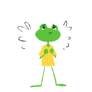 😢 emoji Жабеня @artstriks @stickerssave Telegram sticker 23 of 120