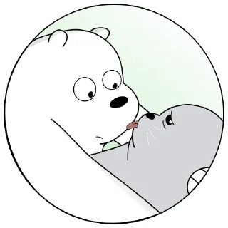 😗 emoji Bear Telegram sticker 14 of 120