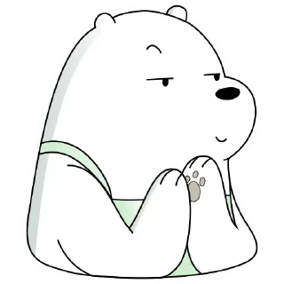 😏 emoji Bear Telegram sticker 10 of 120
