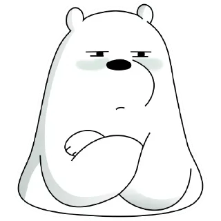 😠 emoji Bear Telegram sticker 9 of 120