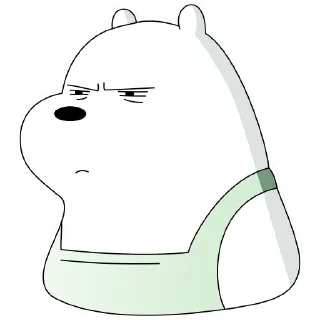 😑 emoji Bear Telegram sticker 16 of 120