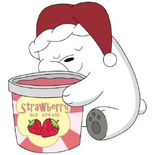 🍧 emoji Bear Telegram sticker 1 of 120