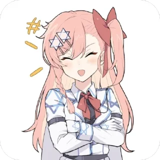 🫥 emoji Negev тян Telegram sticker 17 of 26