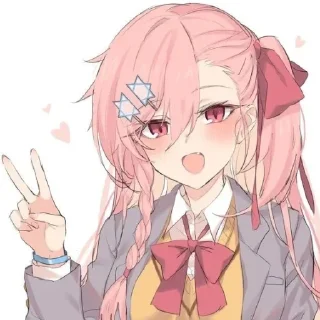 ✌️ emoji Negev тян Telegram sticker 4 of 26