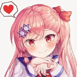 🥰 emoji Negev тян Telegram sticker 3 of 26
