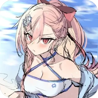 🫥 emoji Negev тян Telegram sticker 19 of 26