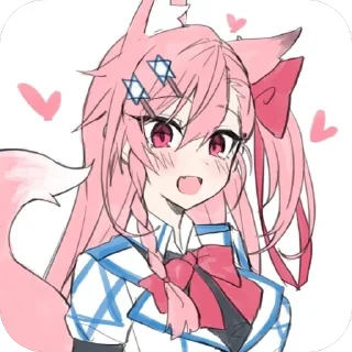 🫥 emoji Negev тян Telegram sticker 18 of 26