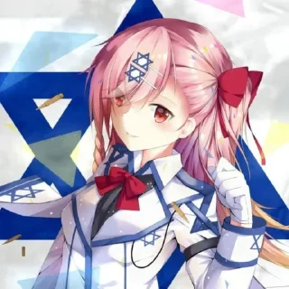 ✊ emoji Negev тян Telegram sticker 7 of 26