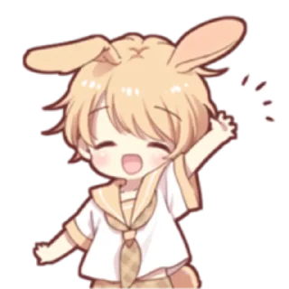 Sticker from Rabbit boy @nyakwii