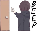 🛎️ emoji Menhera little girl. ENG :: @line_stickers Telegram sticker 9 of 80