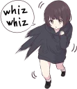 🤛 emoji Menhera little girl. ENG :: @line_stickers Telegram sticker 15 of 80