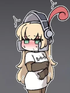 Sticker from Guardian tales - knight