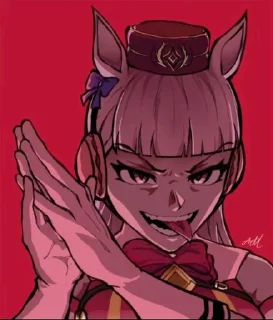 Sticker from Umamusume by Archaon