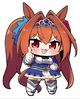 🌟 emoji Umamusume by Archaon 8 Telegram sticker 17 of 57