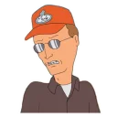 😁 emoji KING OF THE HILL Telegram sticker 10 of 12