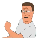 😉 emoji KING OF THE HILL Telegram sticker 9 of 12