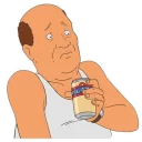 Sticker from KING OF THE HILL