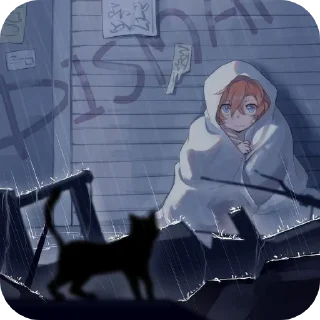 😦 emoji Chuuya Telegram sticker 15 of 69