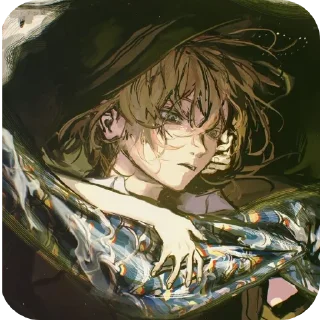😨 emoji Chuuya Telegram sticker 9 of 69