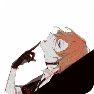 😏 emoji Chuuya Telegram sticker 17 of 69
