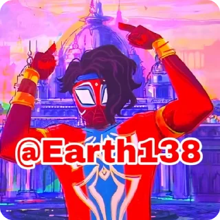 Sticker from Indian Spiderman | @Earth_928