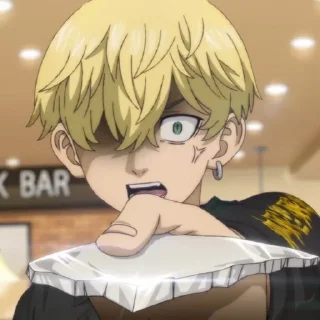 Sticker from cтики с тм→ @kurisanko Chifuyu Matsuno Tokyo revengers