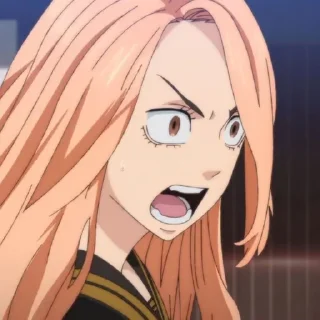 😡 emoji cтики с тм→ @kurisanko Yuzuha Shiba Tokyo revengers Telegram sticker 23 of 56