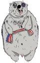 🐻 emoji Vatnik 88 Telegram sticker 22 of 30
