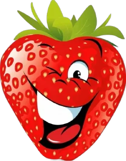 Sticker from Strawberries