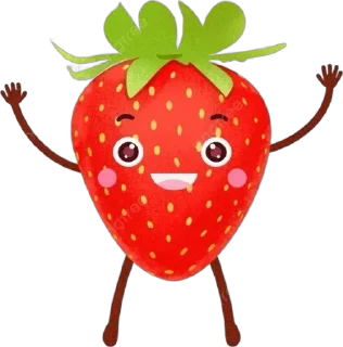 🌟 emoji Strawberries Telegram sticker 24 of 25