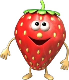 🌟 emoji Strawberries Telegram sticker 15 of 25