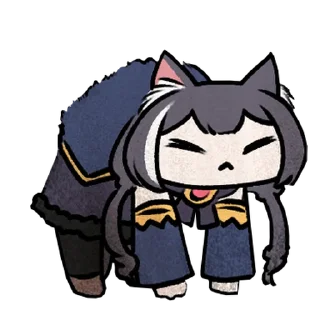 🐈 emoji キャル/Kyaru Telegram sticker 13 of 13