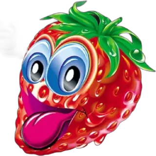 🌟 emoji Strawberries Telegram sticker 12 of 25