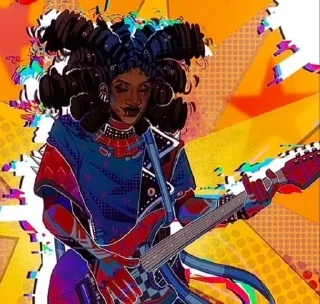 🎸 emoji Я панк Telegram sticker 12 of 20