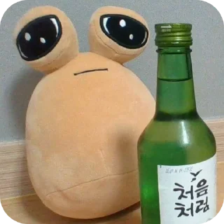 Sticker from pou.
